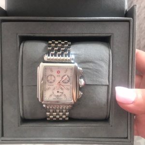 Michele deco mother of peal with diamonds